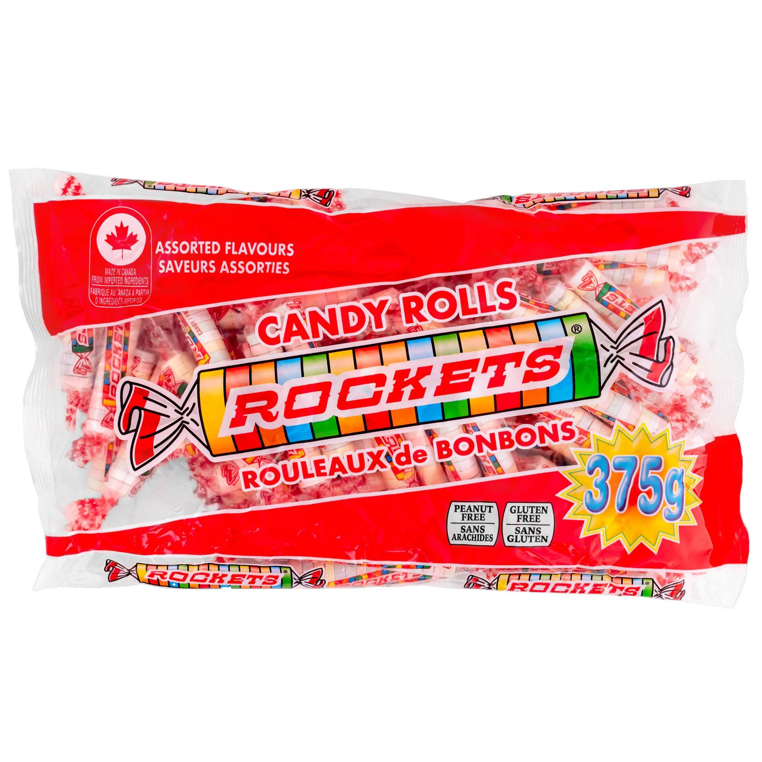 Rockets Classic Candy, 50-pc, 375-g Front_Flat
