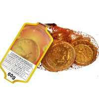 Milk Chocolate Gold Coins, 60-g