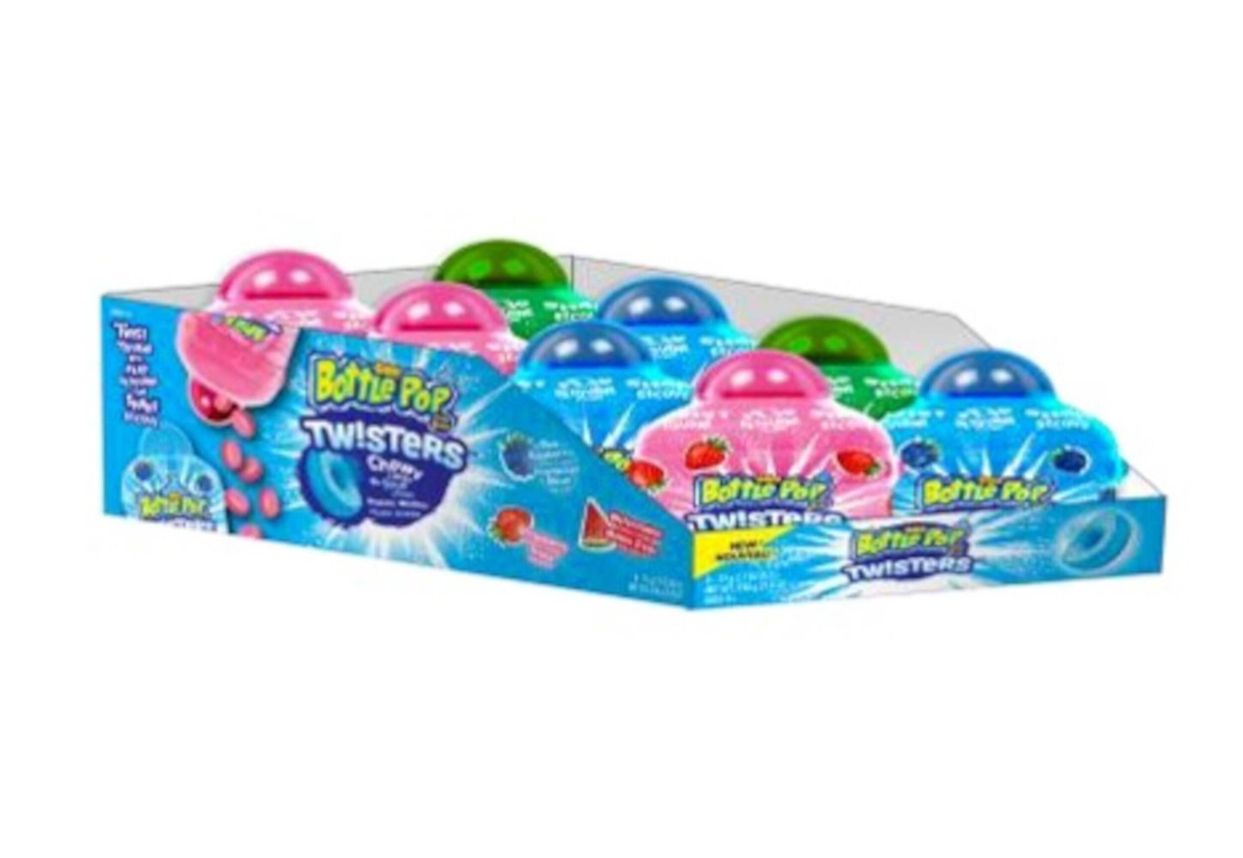 Baby Bottle Pop 77-g Chewy Twisters, Various Flavours Front_Three_Fourths_Angled_Right