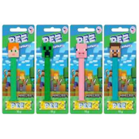 Pez Minecraft Fruit Flavoured Candy Dispenser, 100-g Front_Flat