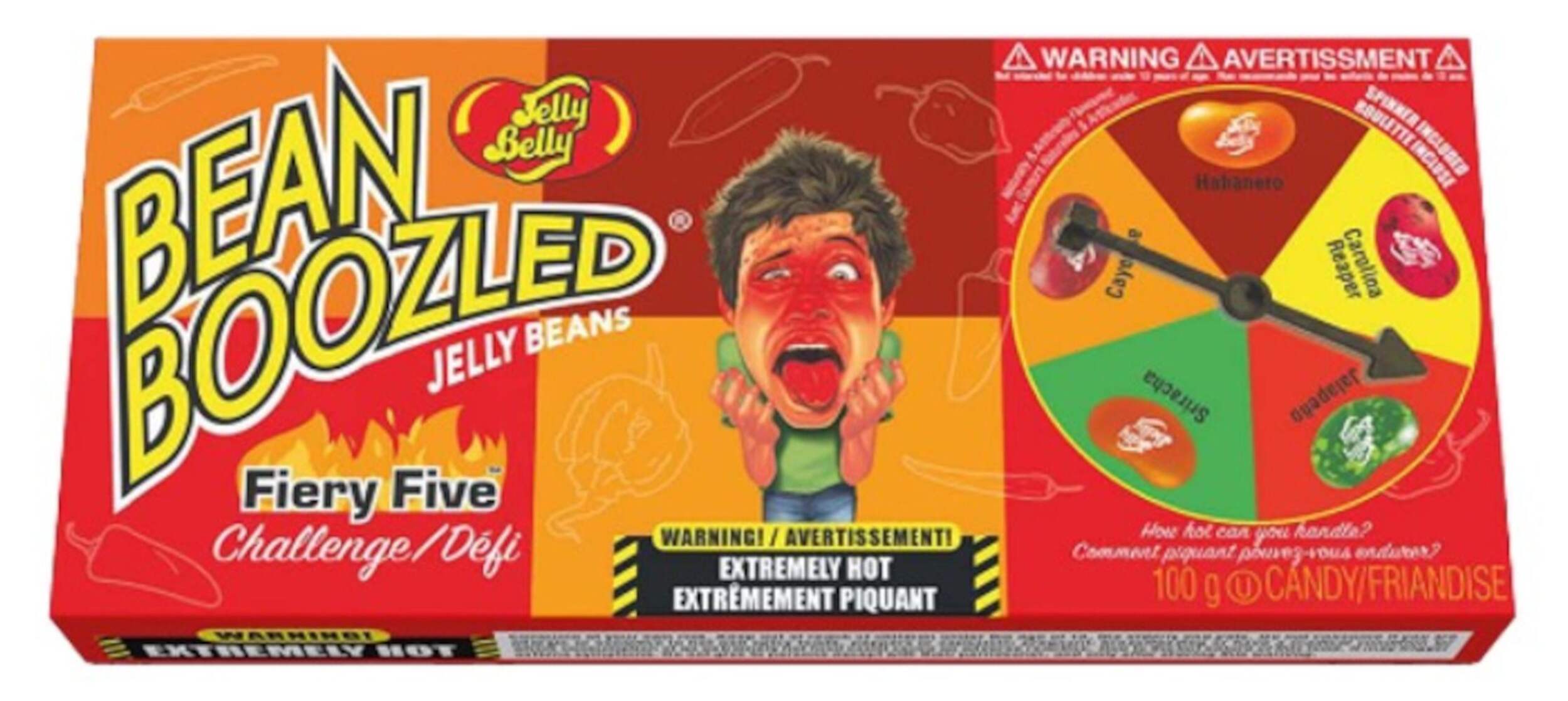 Beanboozled Fiery Five 100-g Gift Box, Assorted Flavours Bottom_Plunge