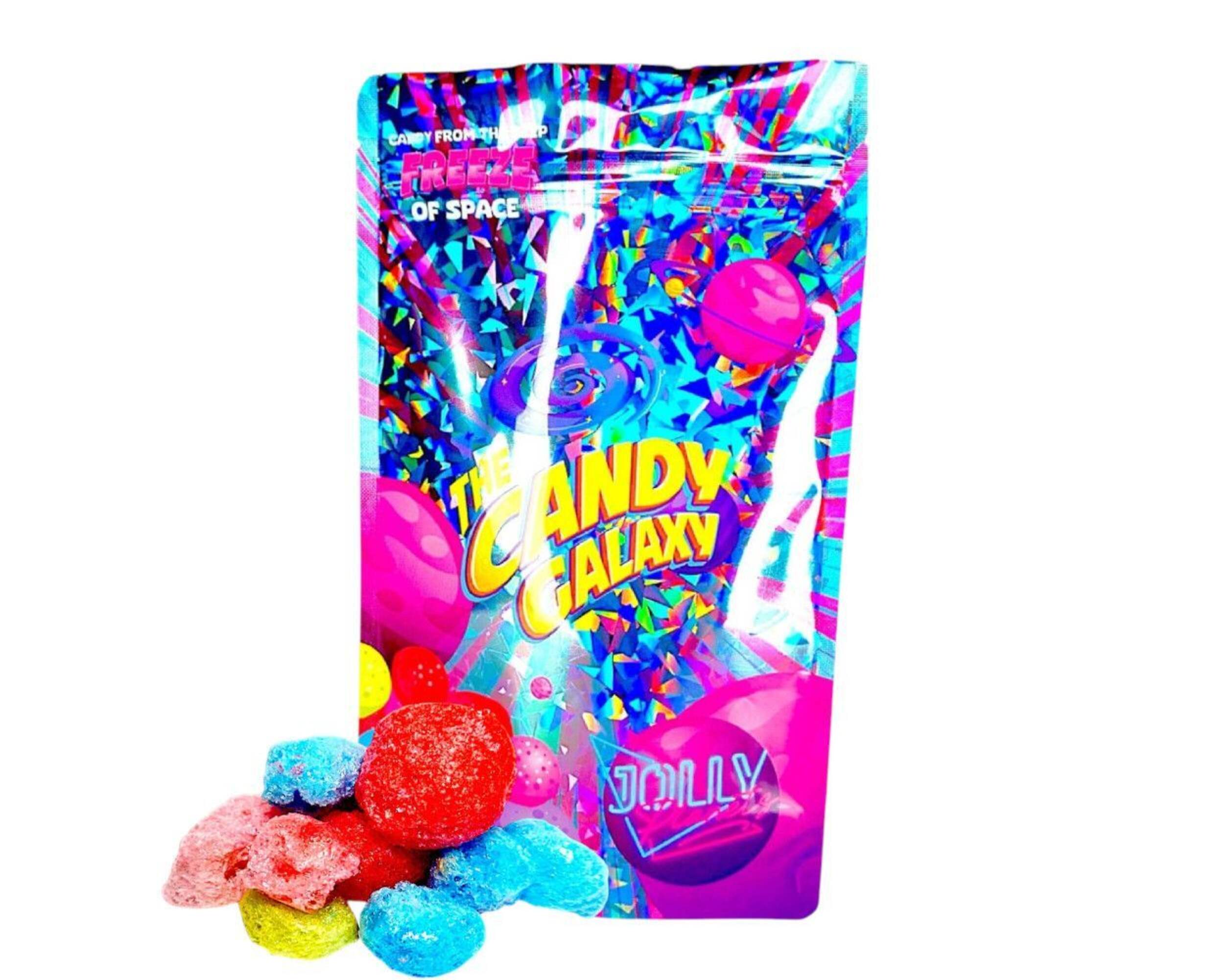 Freeze-Dried Candy for Parties, Jolly Planets, 40-g Composite_or_Mixed