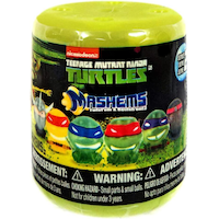 Figurines mystères Mashems Tortues Ninja paquet à ouverture en bas Front_Elevated