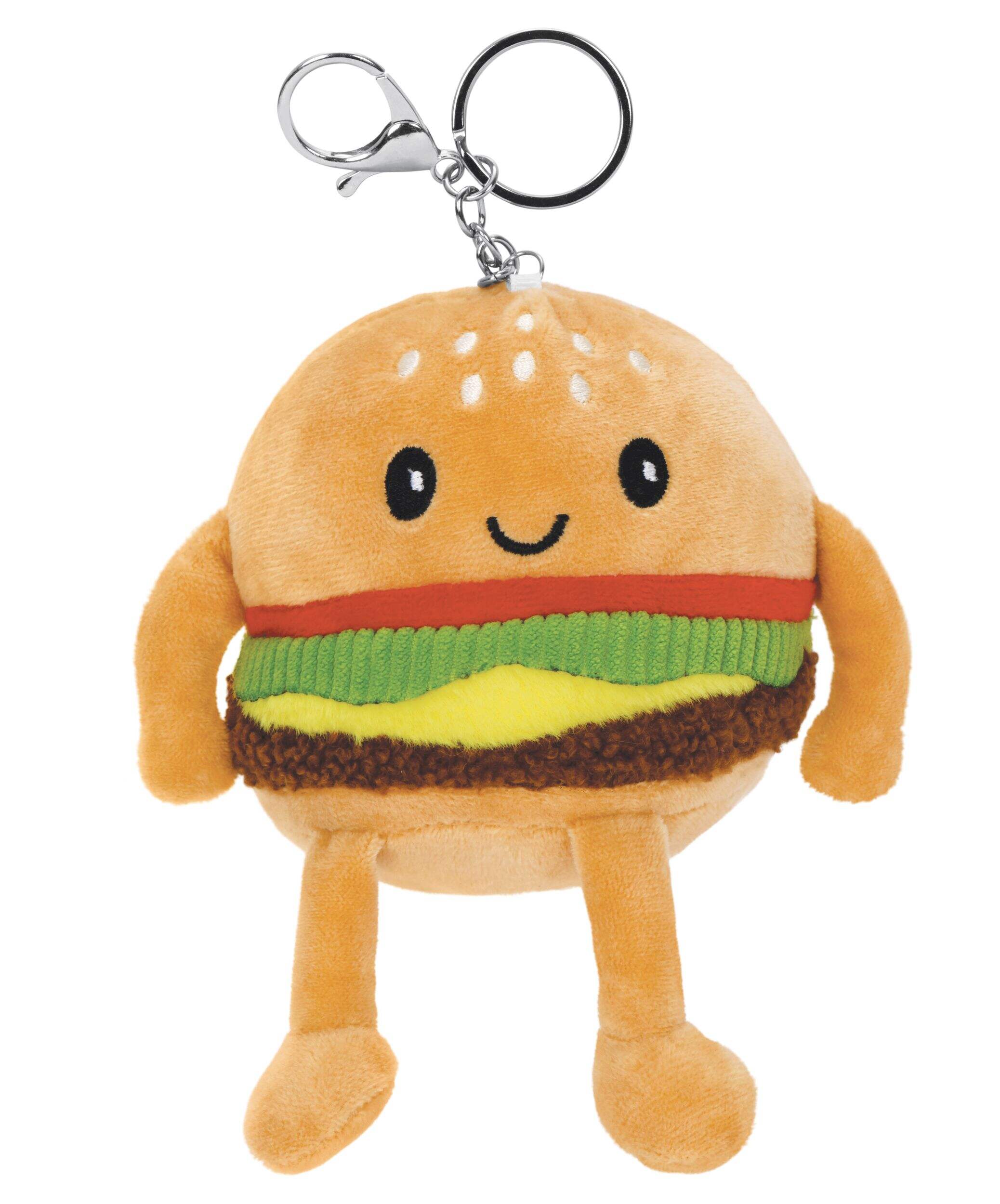 Cheesy Burger Bag Clip Front_Flat