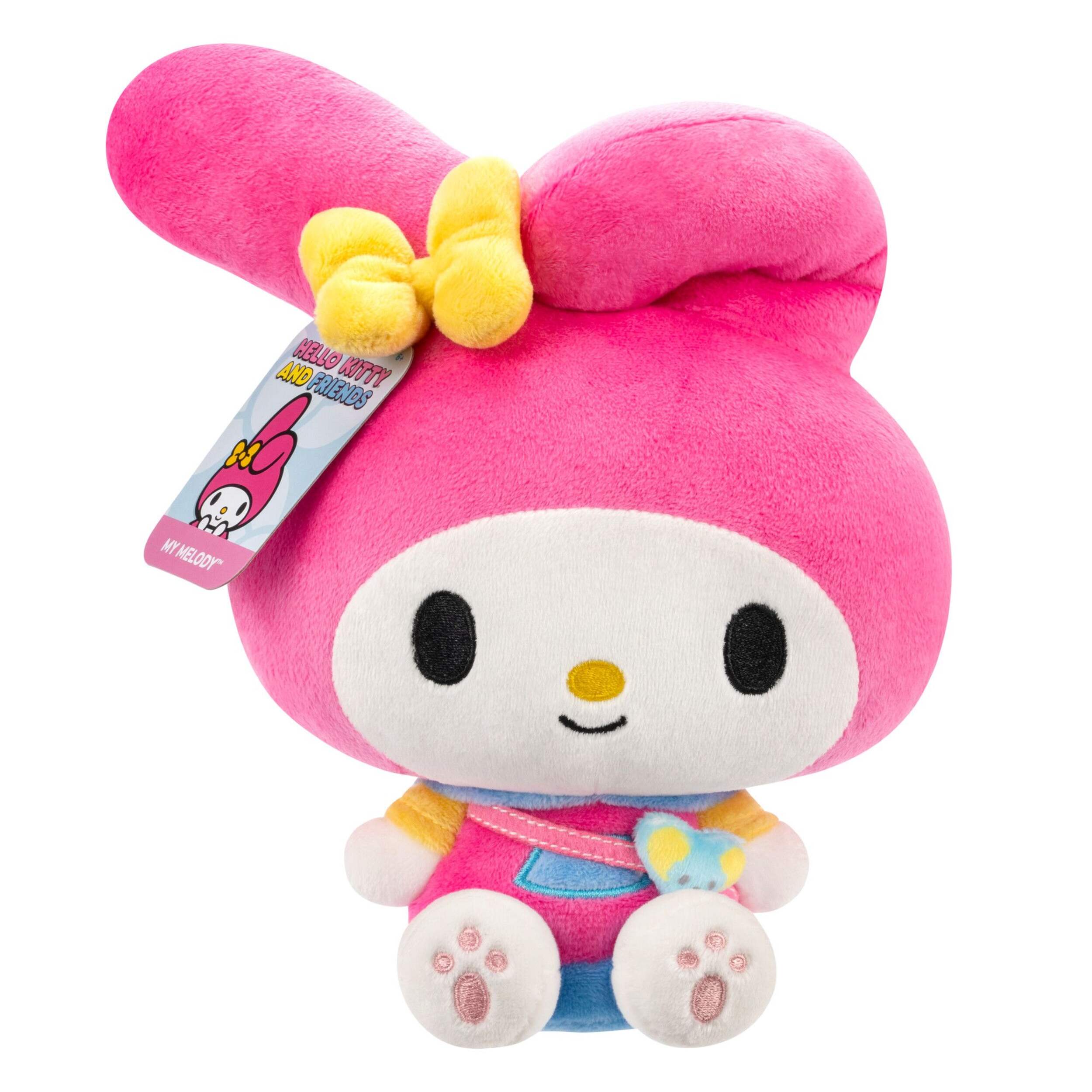 Hello Kitty Plush, 8-in Front_Flat