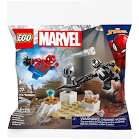 Venom et le cambriolage du musée LEGO Marvel, 30707 Front_Flat
