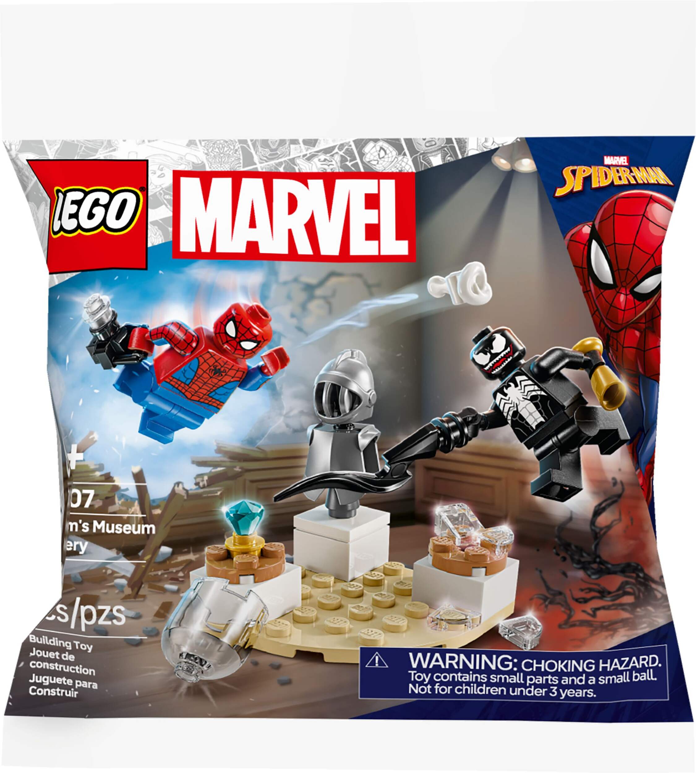 LEGO® Marvel Venom's Museum Robbery - 30707 Front_Flat
