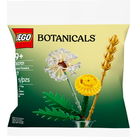 LEGO Botanique Les fleurs des champs, ensemble de construction - 30701, paq. 77, 7 ans et plus