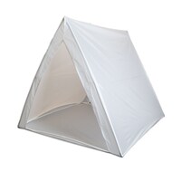 Kids' Indoor Glamping Party Tent for Slumber Party, White