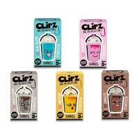 Jouet sensoriel Pince à boisson étiquette de compagnon Clipz Wow Factor, choix varié, pour anniversaire/cadeaux-surprises