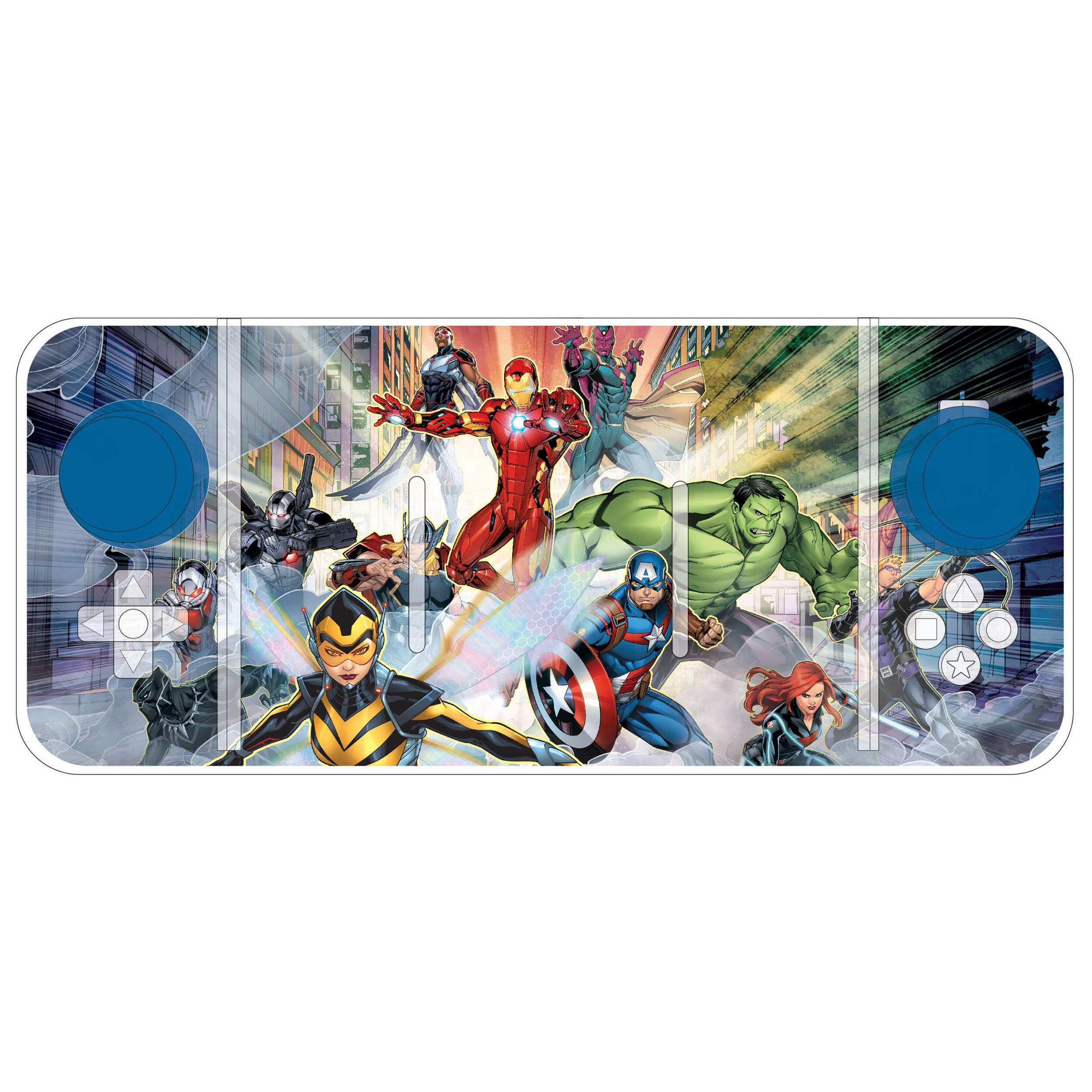 Jeu d'eau Marvel, choix varié Overhead_Flat