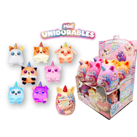 Mini Unidorables Unicorn Plush Toy for Birthday/Party Favours, Assortment