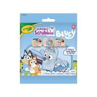 Crayola Scribble Scrubble Bluey Figure & Markers Toy, Assortment