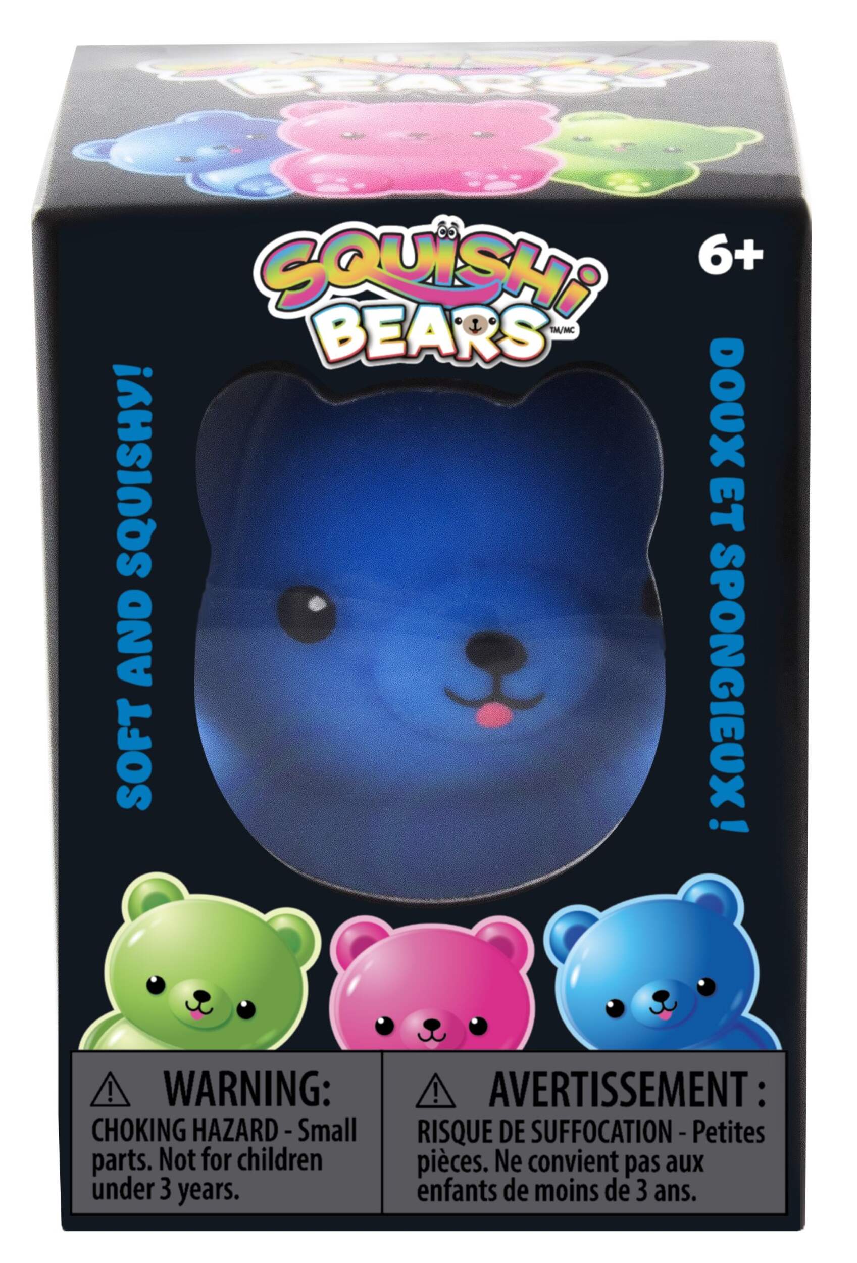 Gummy Bear Squishy Sensory Toy for Birthday/Party Favours, Assortment Front_Elevated