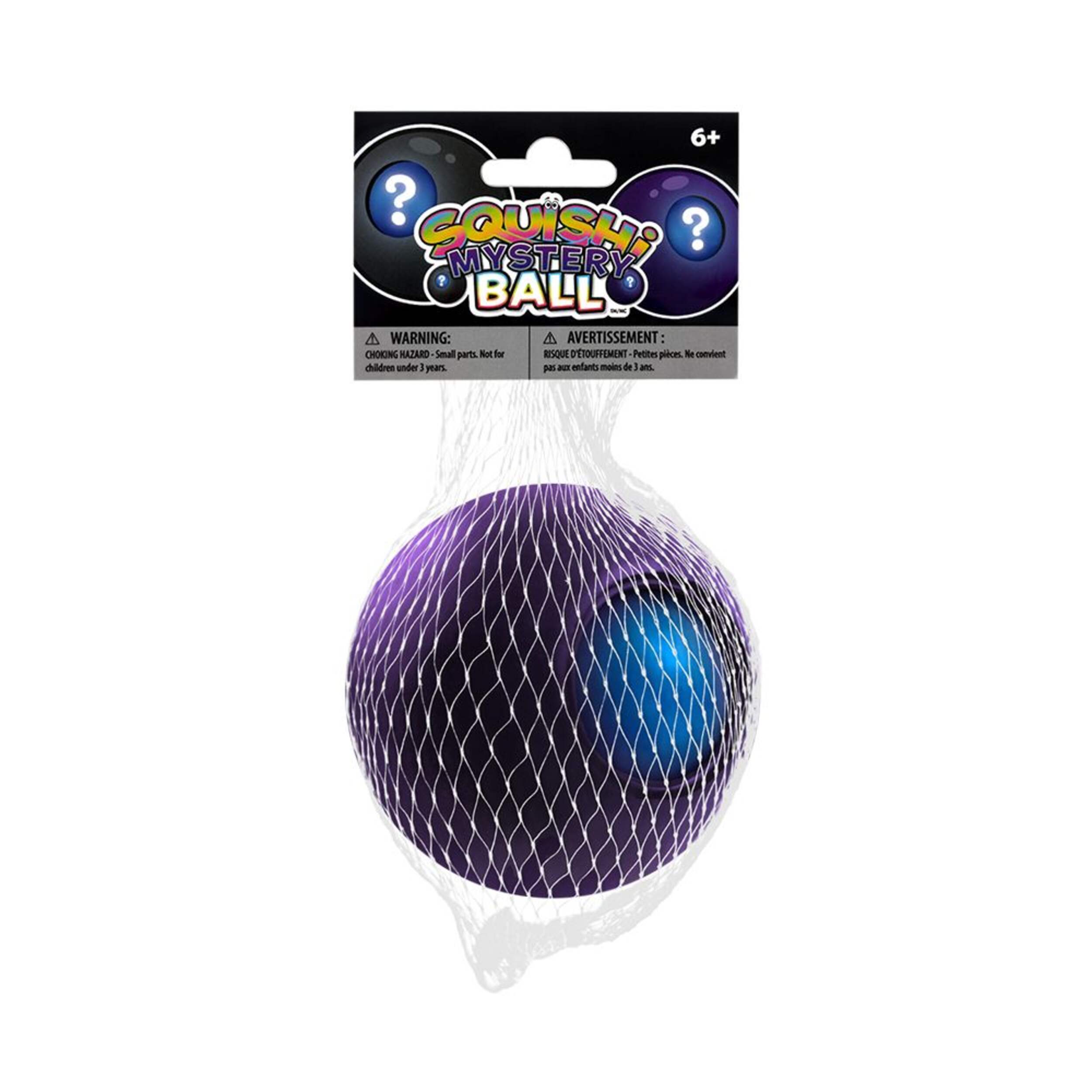 Jouet sensoriel spongieux boule 8 magique, choix varié, multicolore, pour anniversaire/cadeau-surprise Front_Flat
