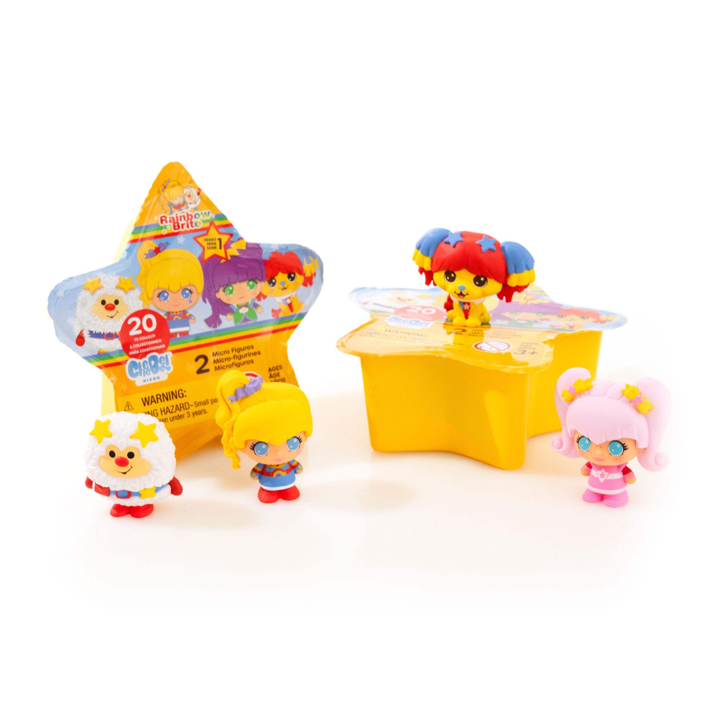 Rainbow Bright Blind Bag Cheebs Micro Figure Toy, Multi-Coloured, 1.5-in, Assortment Composite_or_Mixed