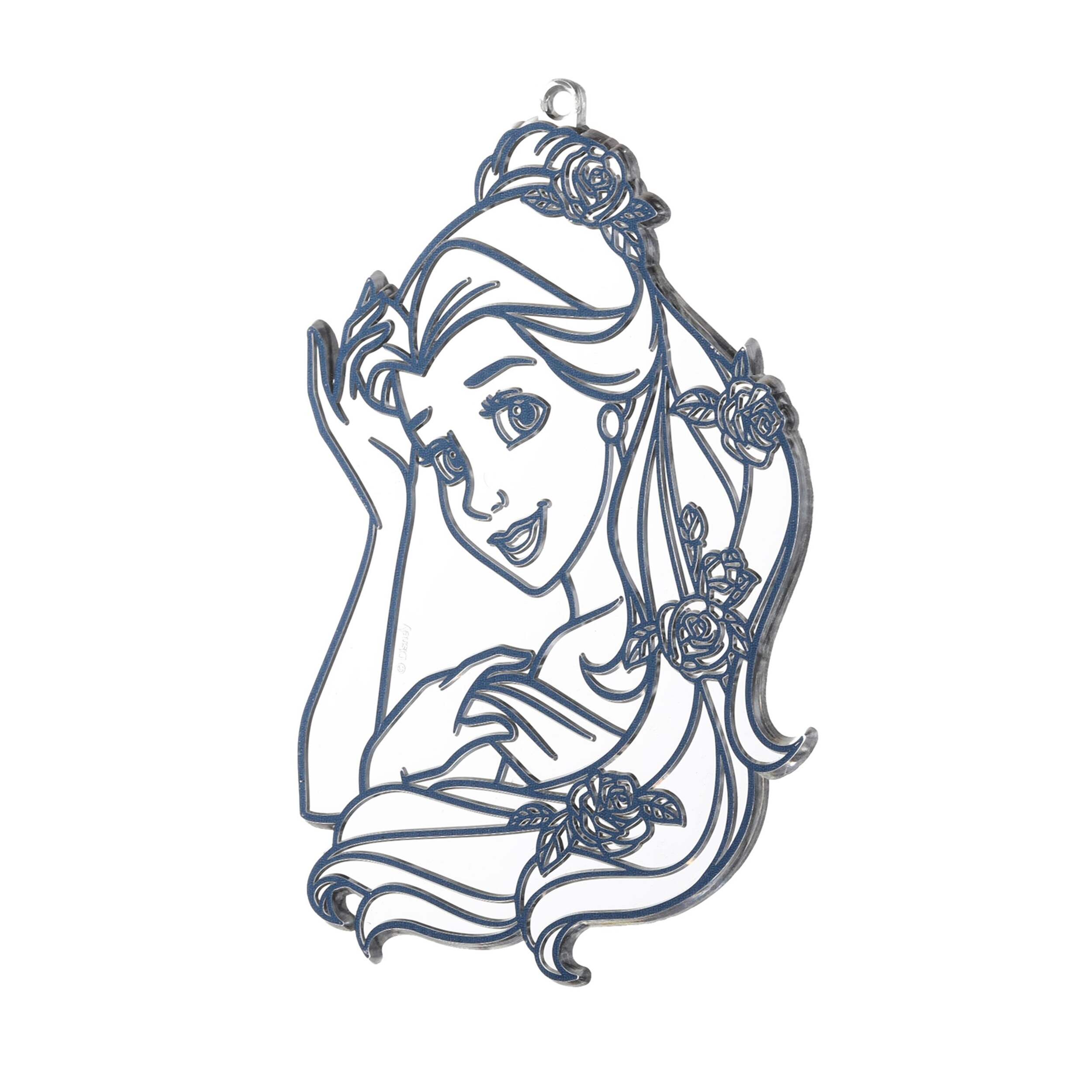 Disney Princess Plastic Paint Suncatcher for Arts & Crafts/Birthday Favours Front_Flat