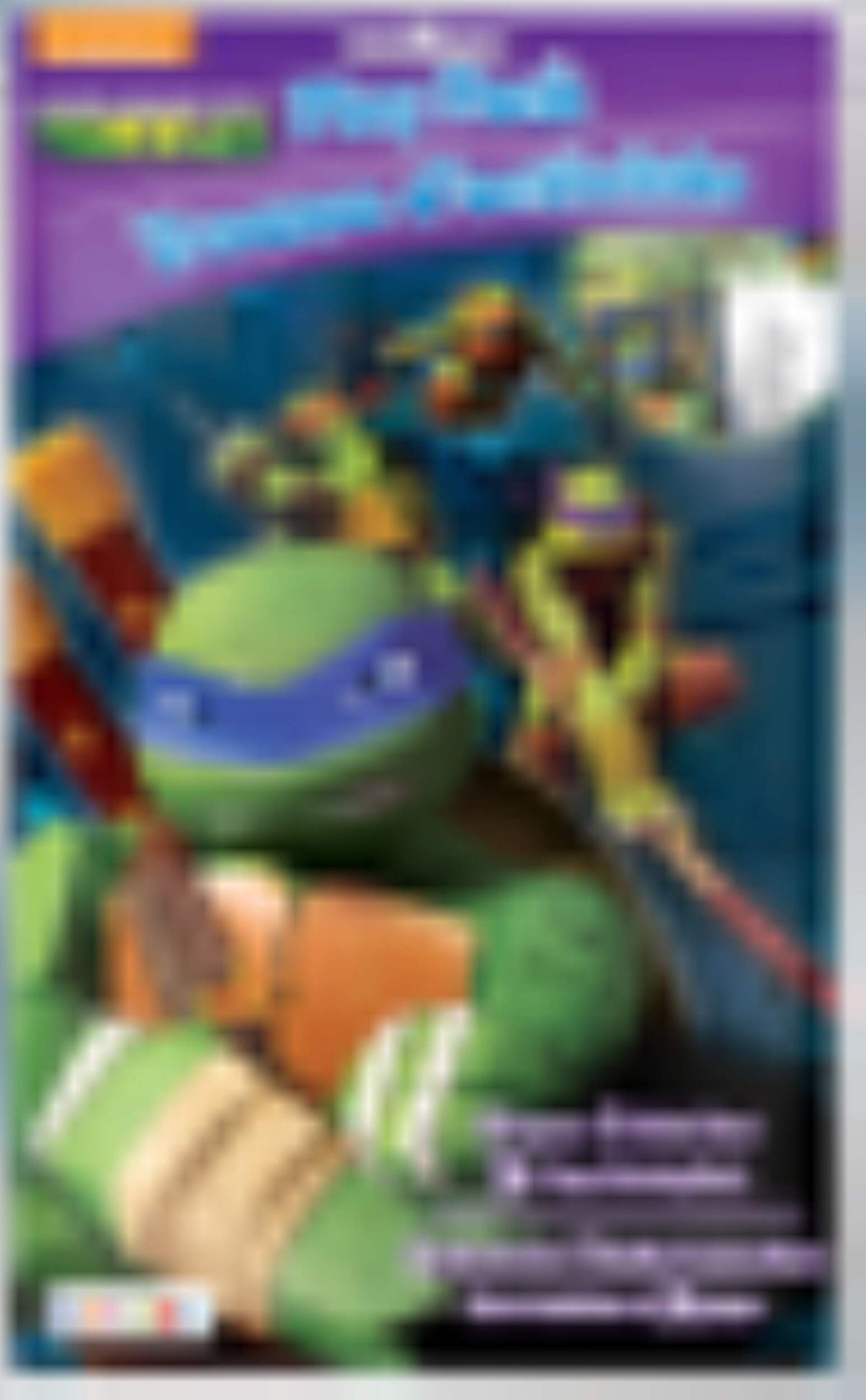 Teenage Mutant Ninja Turtles Play Pack with Activity & Colouring Book, Crayons & Stickers, Multi-Colour, 24 Pages, for Arts & Crafts/Birthday Favour Front_Flat