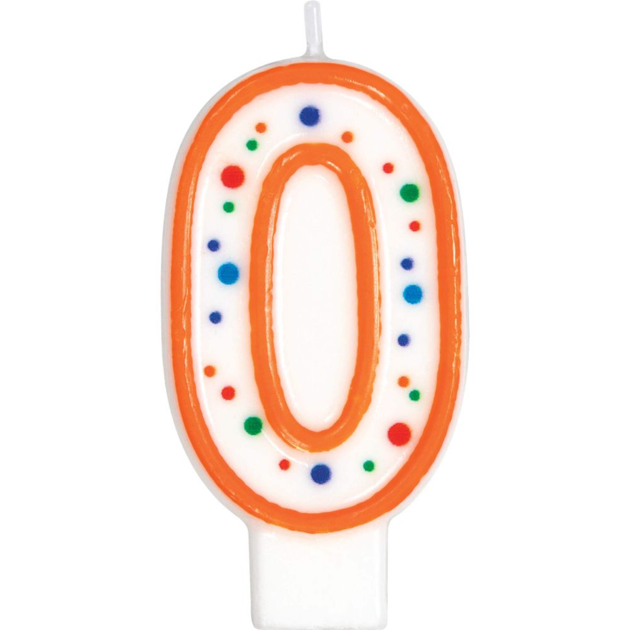 )CANDLE #0 POLKA DOT