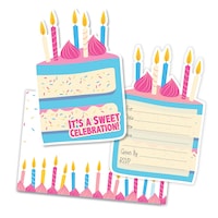 Invitations pour fête, Sweet Celebration, paq. 8