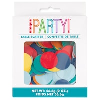 Jumbo Dot Printed Paper Confetti Table Scatter Decoration, Multi-Colour, Assorted, 2-oz, for Birthday/Graduation/New Year's Eve