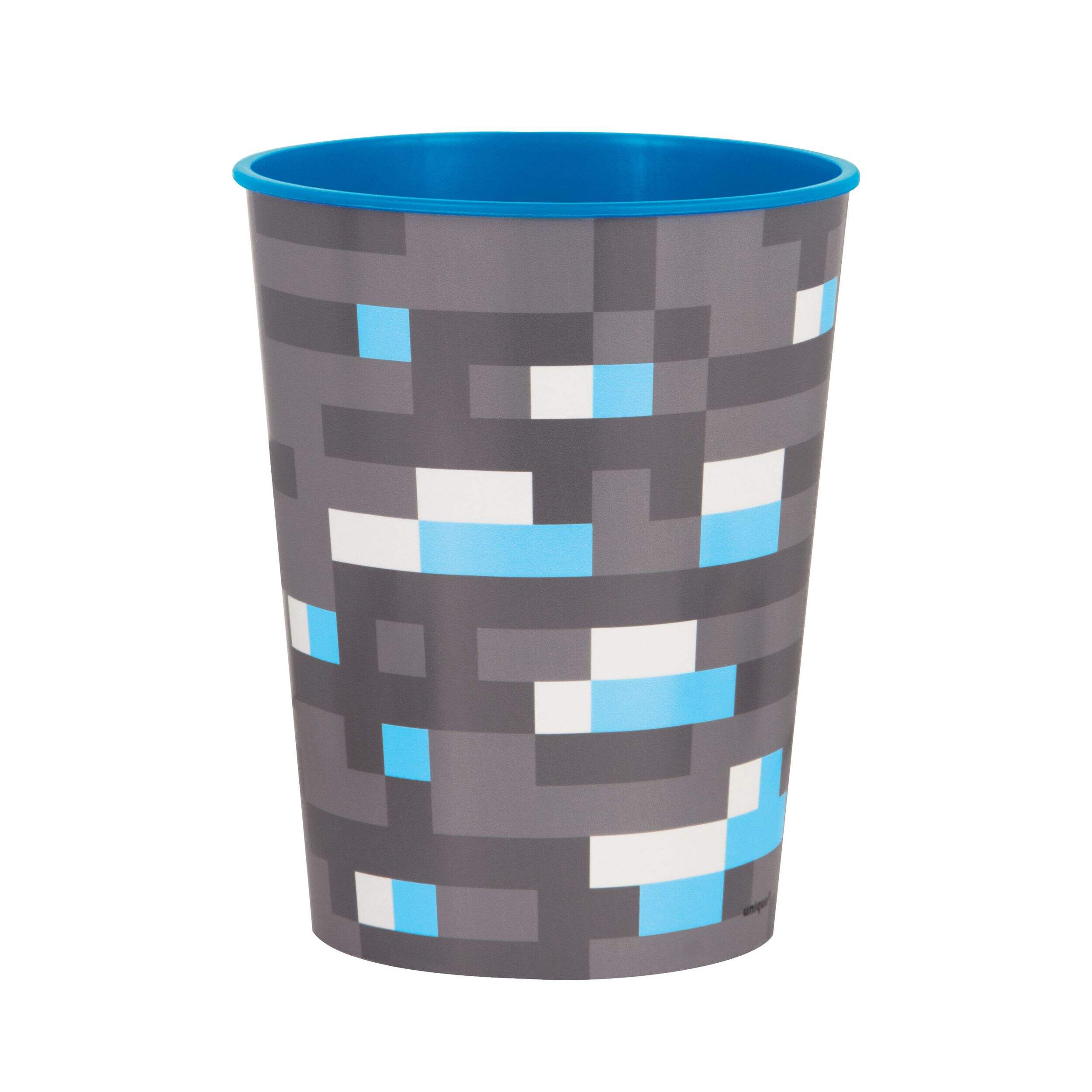 Minecraft Plastic Reusable Favour Cup, 16-oz, for Minecraft Party Supplies Front_Elevated