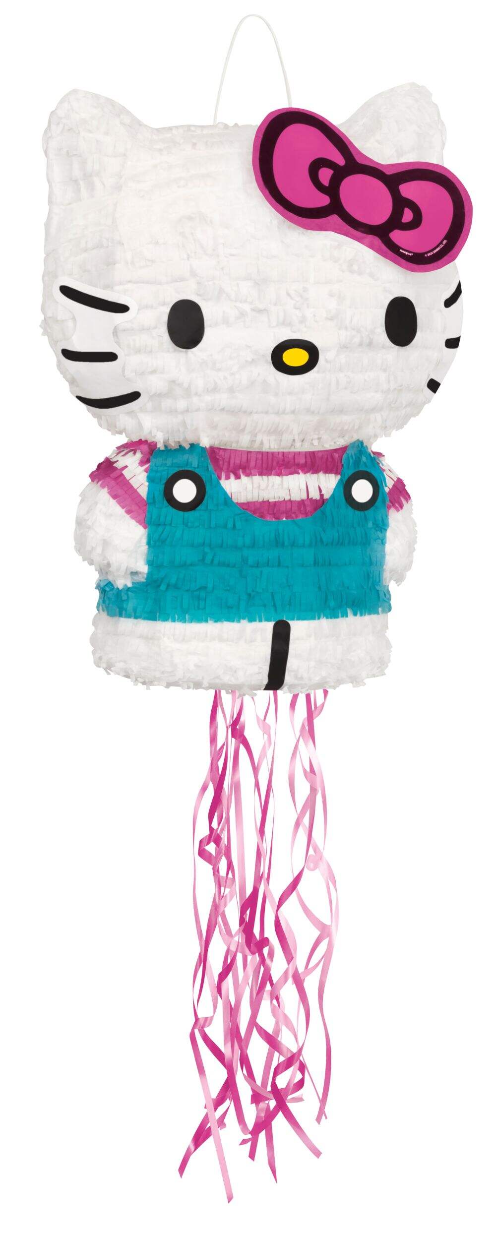 Hello Kitty 3D Pull String Pinata Party Decoration Front_Angled_Right