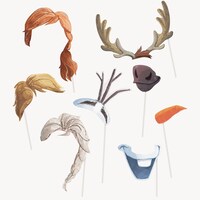 Frozen Photo Props, 8-ct
