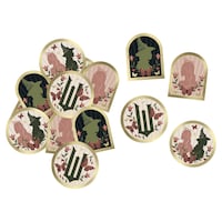 Wicked Foil Confetti Table Scatter Decoration, Assorted, 1-oz, for Birthday Party/Halloween