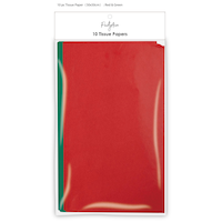 Papier de soie PartyAire, rouge et rose, paq. 10 Front_Flat