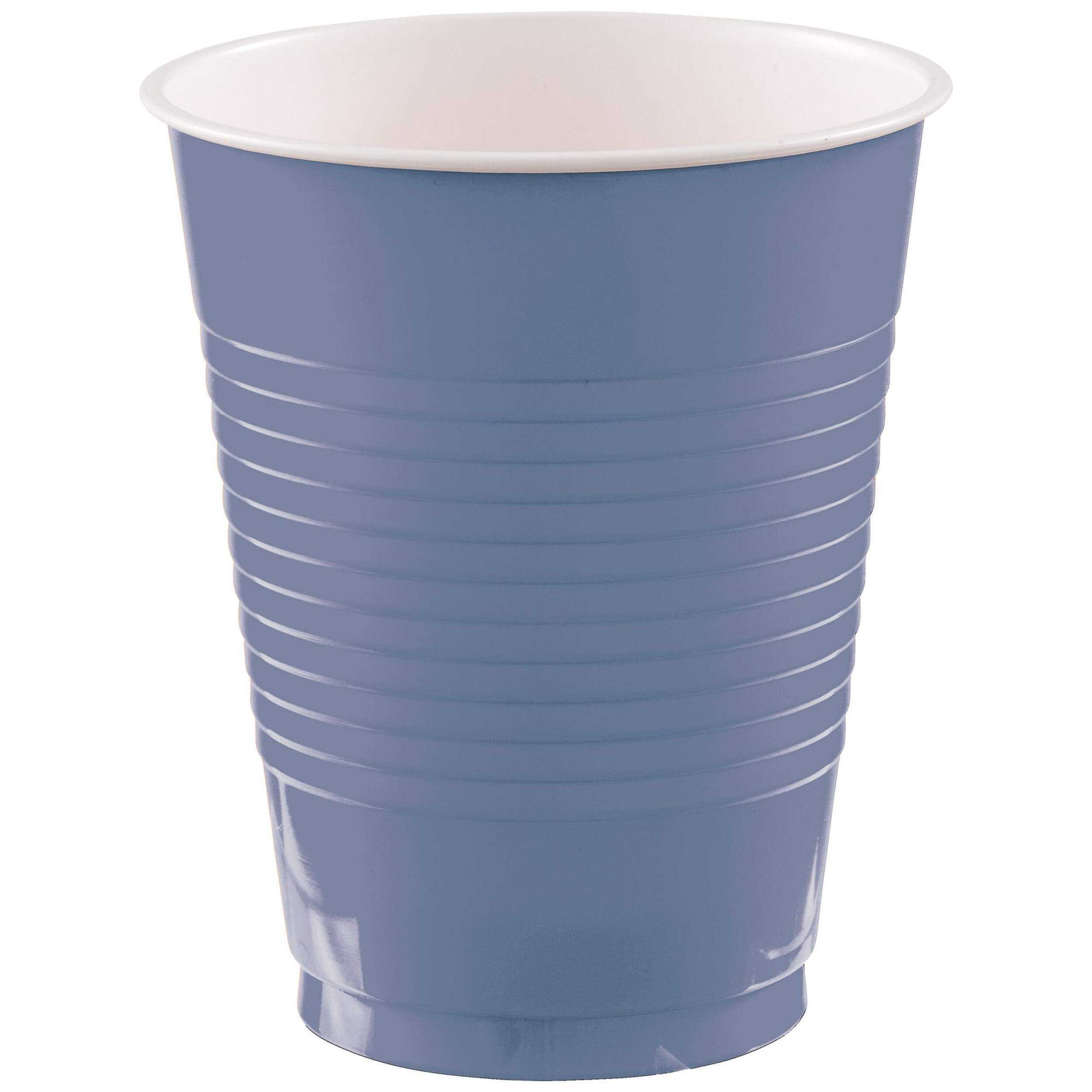 Verres en plastique Amscan, indigo, 18 oz, paq. 50 Front_Elevated