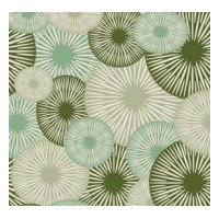 Sully Printed Paper Beverage Napkin, 3-Ply, Green, 40-pk Overhead_Flat