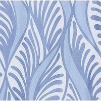 Sully Printed Paper Beverage Napkin, 3-Ply, Blue, 40-pk Overhead_Flat