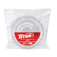Disposable Plastic Platter Lid, 12-in, 5-ct
