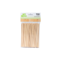 Disposable Wooden Stir Sticks, 150-ct