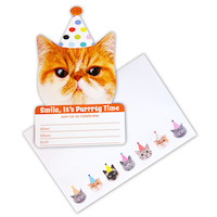 Invitations, Chat fêtard, paq. 8