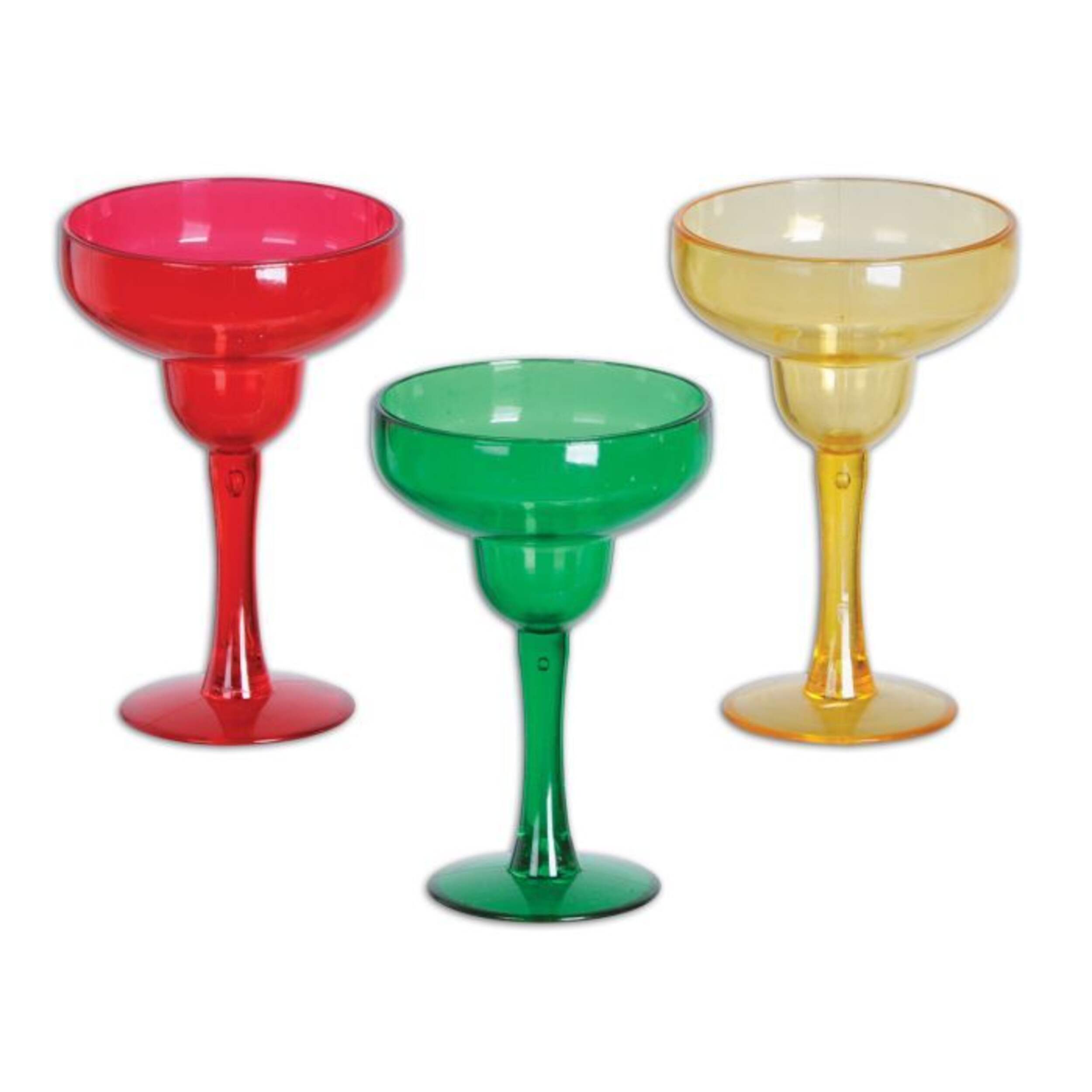 Fiesta Red/Green/Yellow Margarita Shot Glasses, 6-pc Front_Elevated