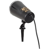 Jack-O'-Lantern Lightshow Projection, Orange, 15-ft, Indoor/Outdoor Decoration for Halloween Back_Angled_Left