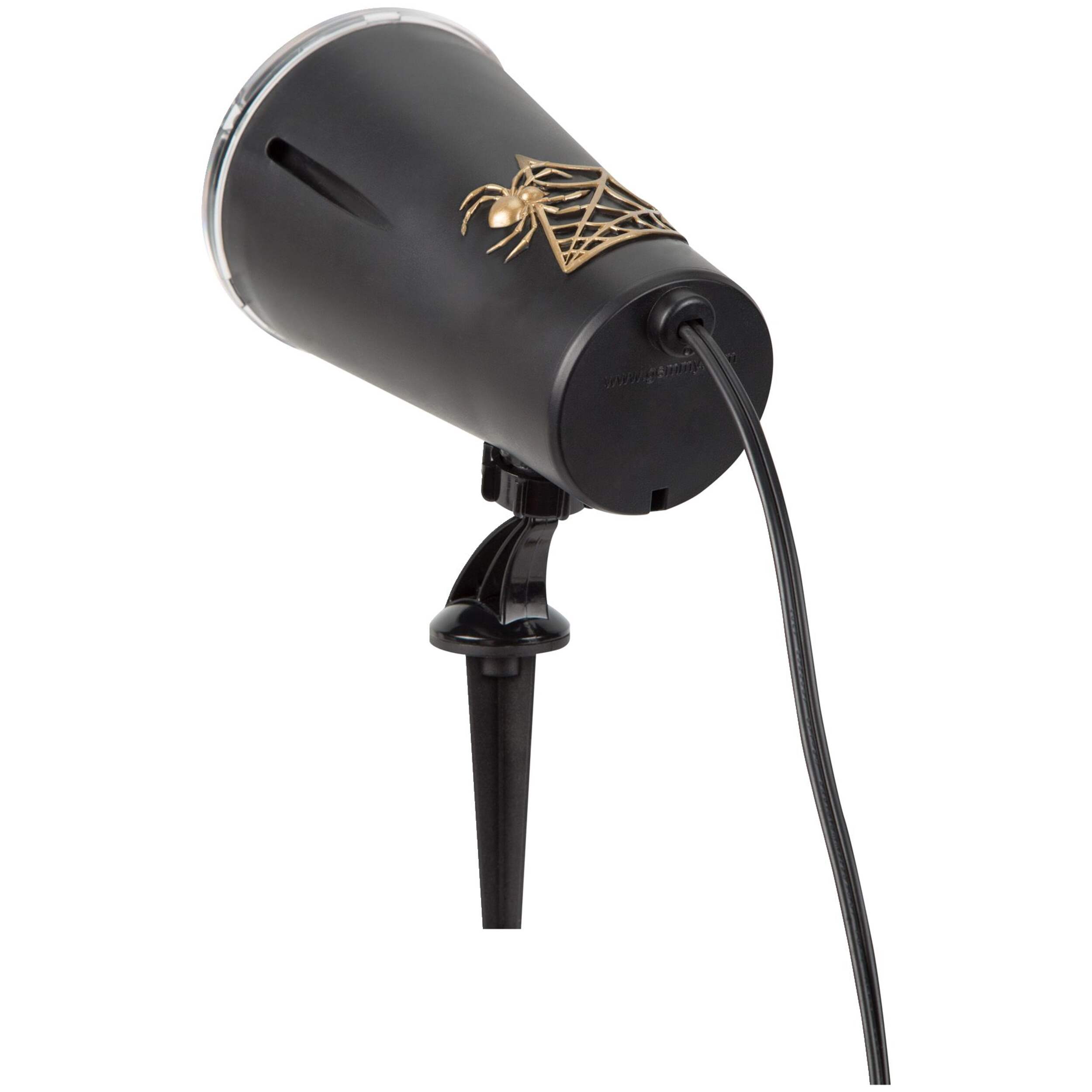 Projecteur lumineux citrouille lanterne, orange, 15 pi, décoration intérieure/extérieure pour l'Halloween Back_Angled_Left