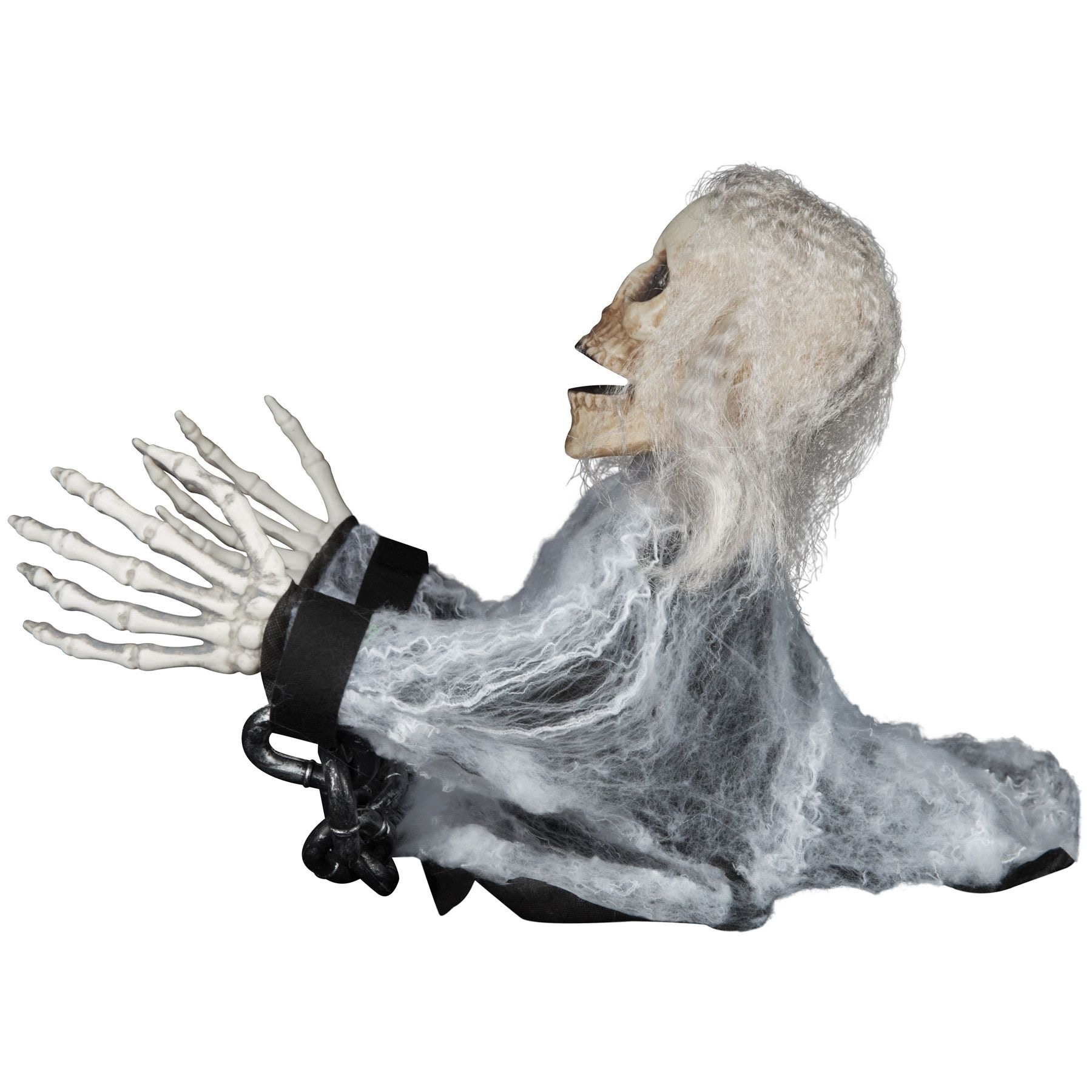 クリアファイル Vintage Gemmy Industries Grim Reaper Gemmy Grim Reaper Skeleton Animated LED Light-Up Crawler