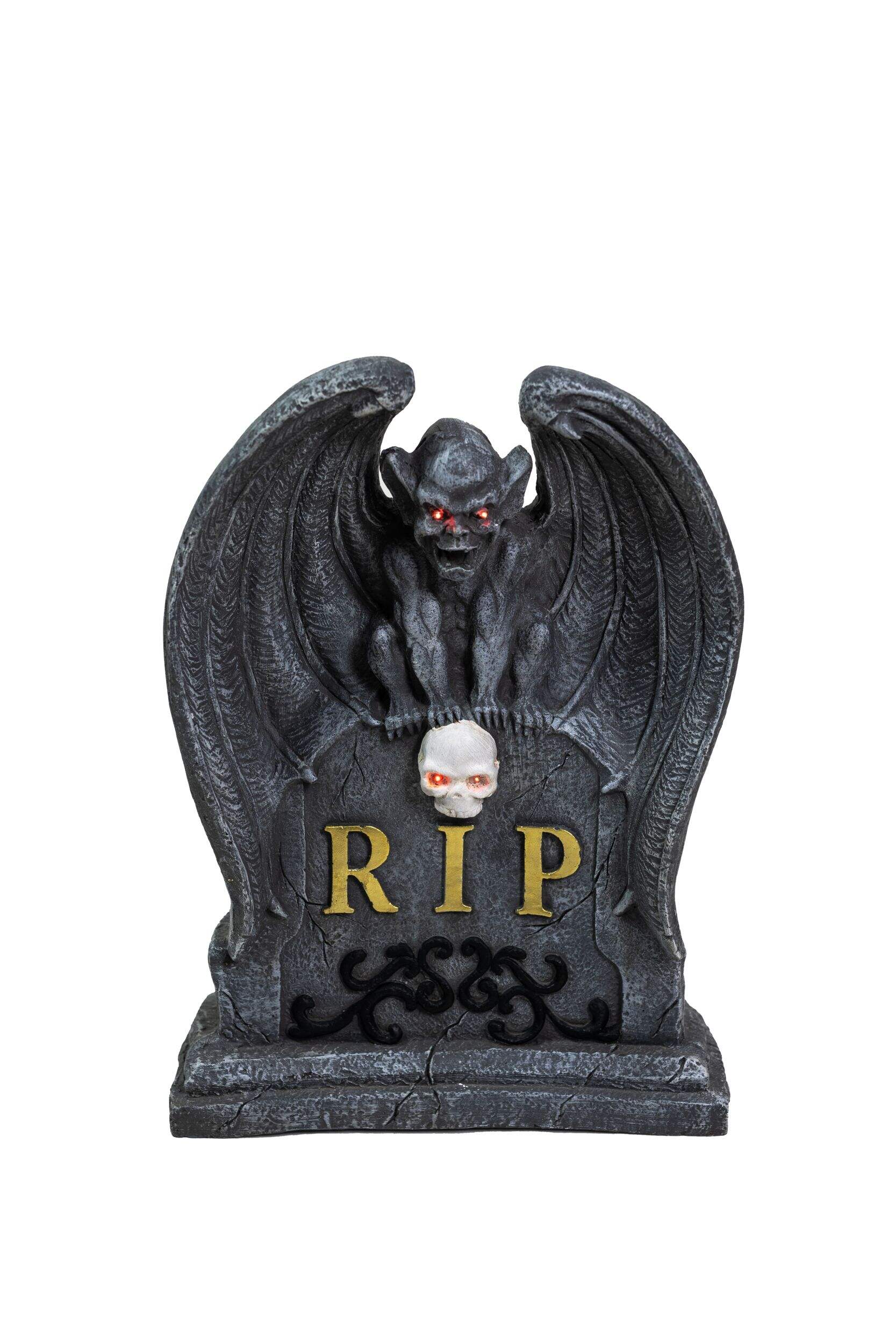 For Living Assorted LED Tombstones, Outdoor Halloween Decoration Front_Flat