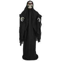 Gemmy Animated Skeleton Reaper with Motion Activated Sound, 6-ft Front_Angled_Right