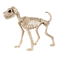 Buster Bonez Skeleton Dog Halloween Decoration, 20-in Front_Angled_Left