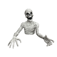 Momie sortant du sol, 3 pi Front_Angled_Right