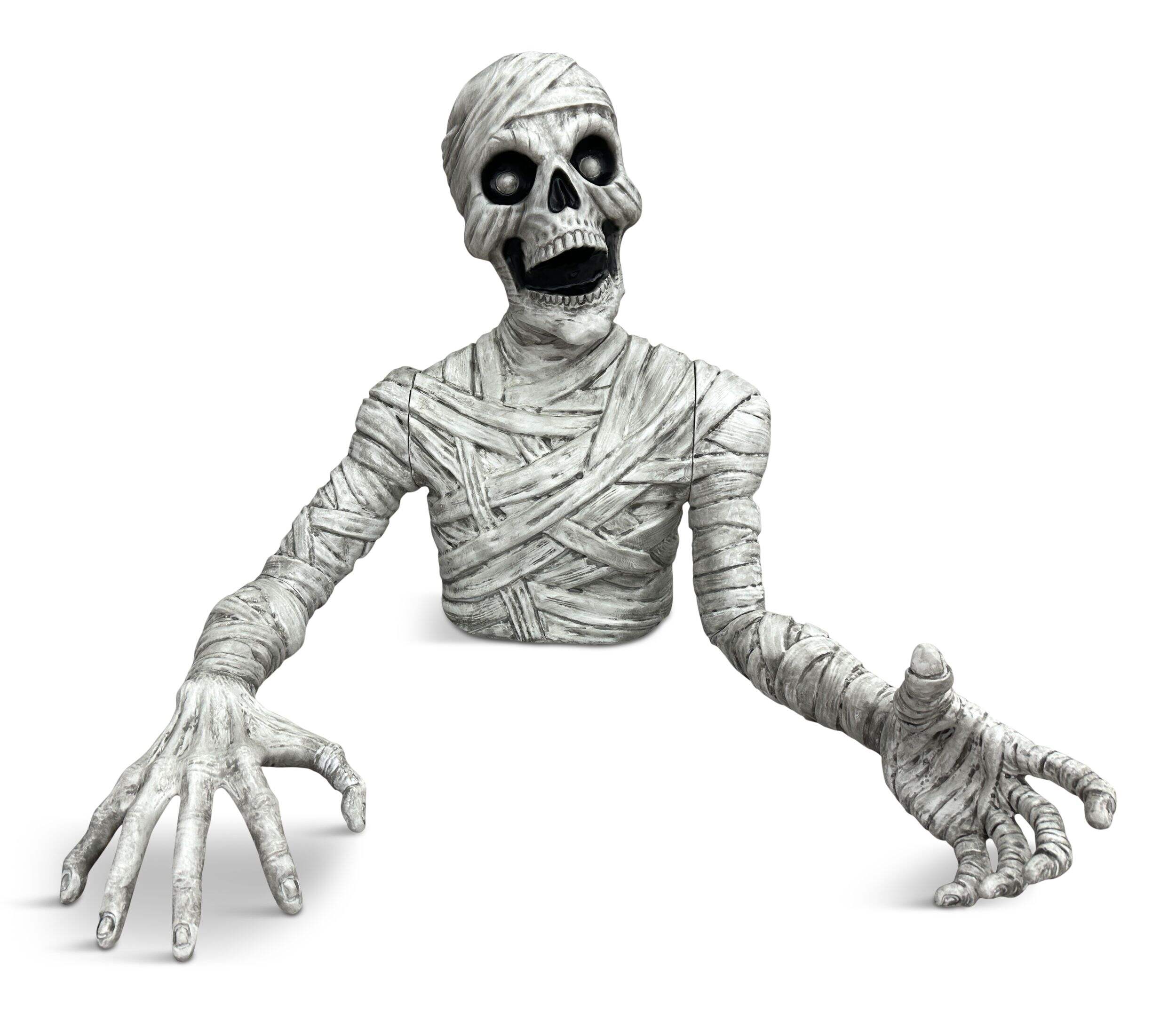 Mummy Arms Ground Breaker Halloween Decoration, 3-ft Front_Angled_Right
