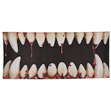 For Living Double Car Garage Cover, Teeth, 16x7-ft Front_Flat