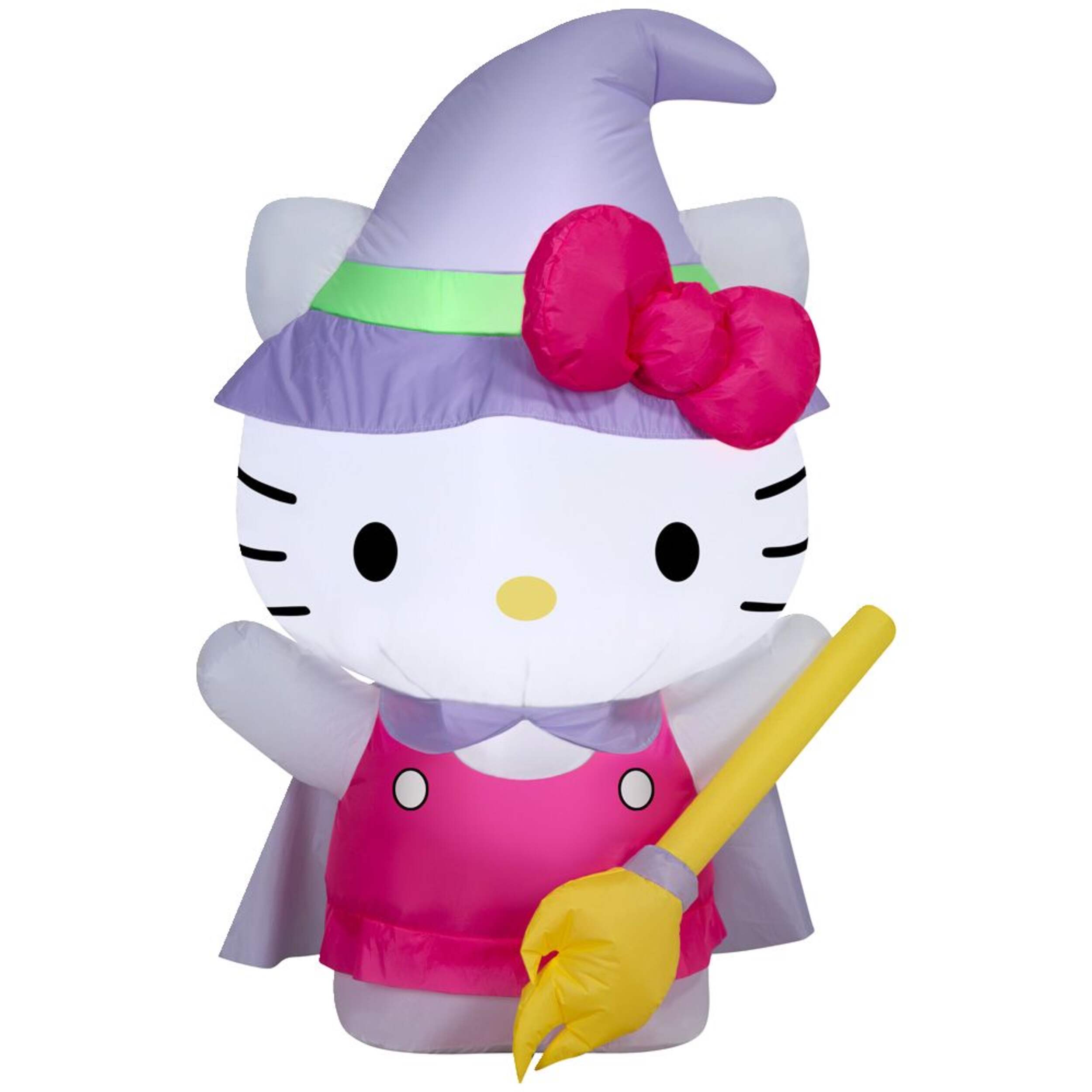 Gemmy Officially Licensed Air Blown Witch Hello Kitty Front_Flat