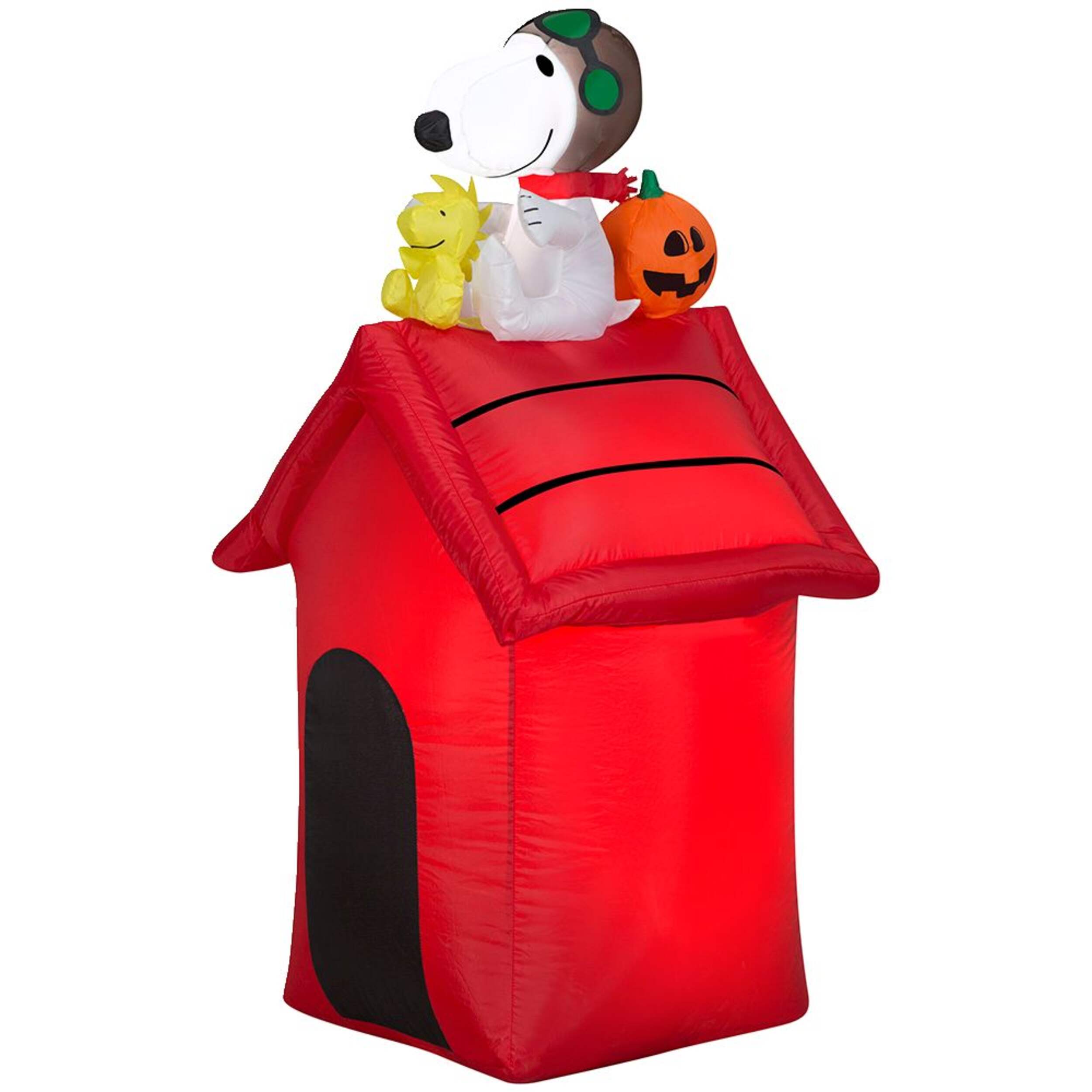 Snoopy sur niche gonflable Peanuts Front_Angled_Left