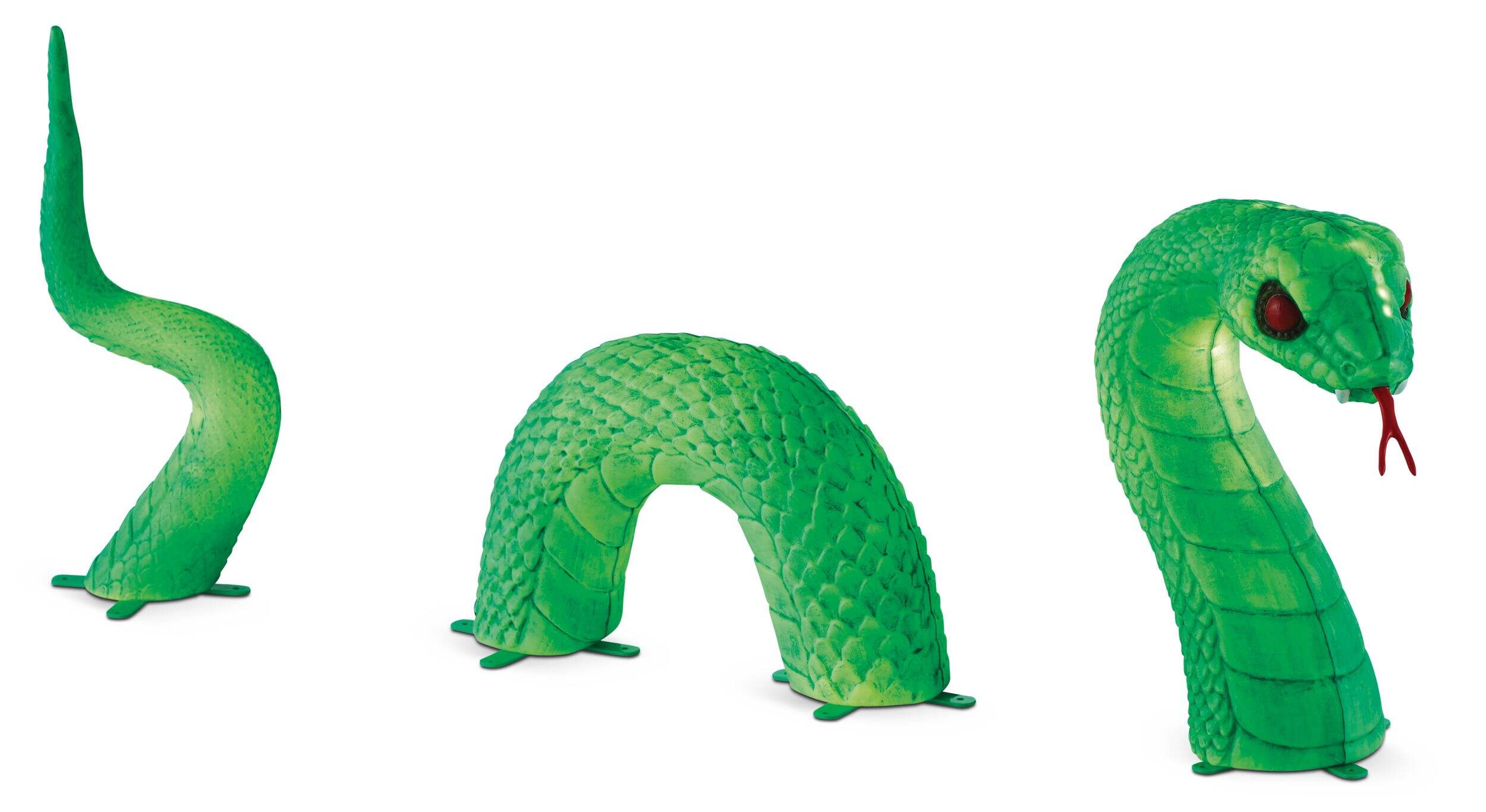 Serpent de pelouse illuminé Front_Angled_Right