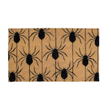 CANVAS Indoor/Outdoor Coir Mat Spider Design, 18x30-in Front_Flat